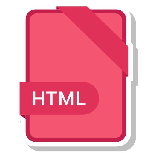 Document, extension, file, html icon - Free download