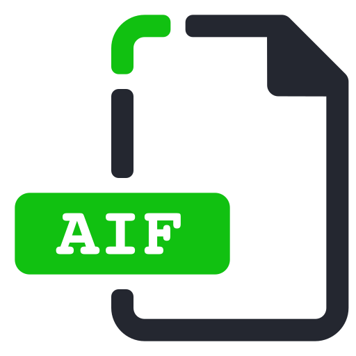Aif, audio, extension, file icon - Free download