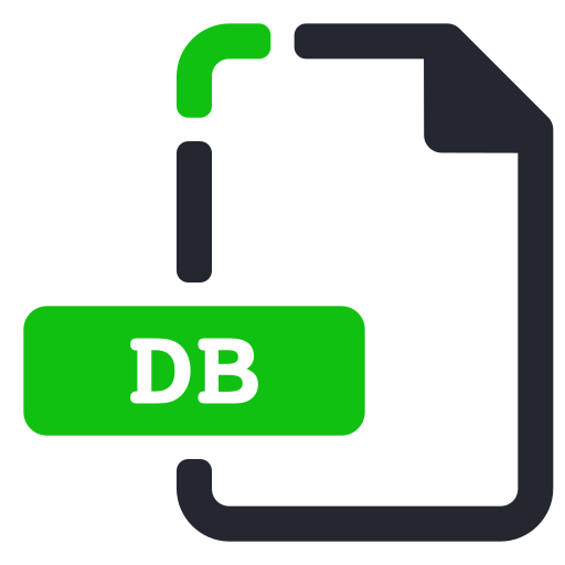 Data, database, db, extension, file icon - Free download
