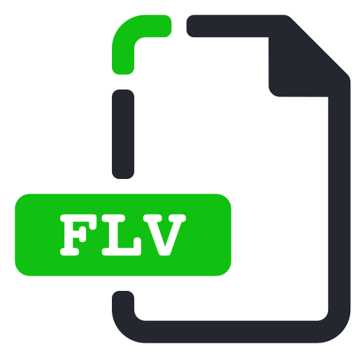 Extension, file, flv, video icon - Free download