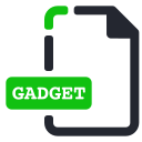 executable, extension, file, gadget