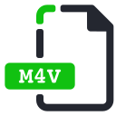 extension, file, m4v, video