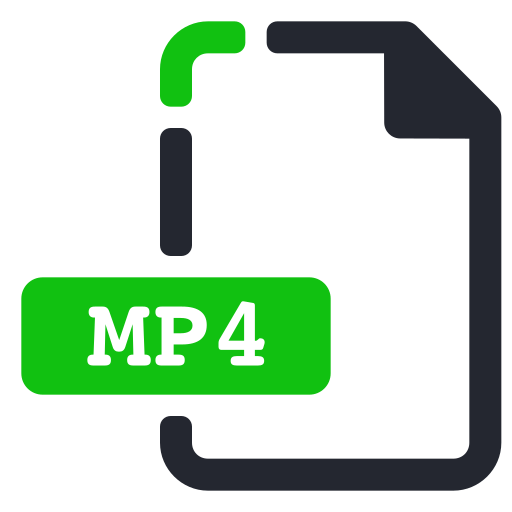 Extension, file, mp4, video icon - Free download