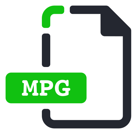 Extension, file, mpg, video icon - Free download