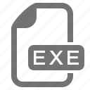 application, document, exe, executable, extension, file, format