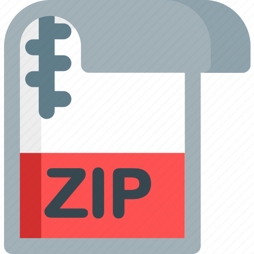 Zip, document, extension, file, folder, paper icon - Download on Iconfinder