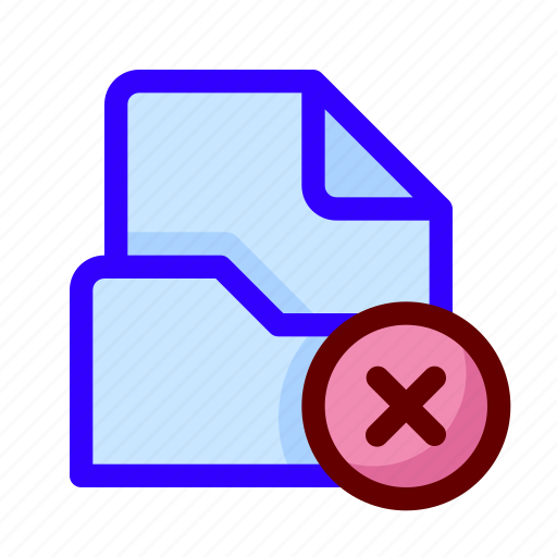 Archive, blocked, error, folder icon - Download on Iconfinder