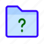 ask, files, folder, question 