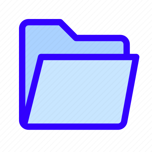 Files, folder, open icon - Download on Iconfinder