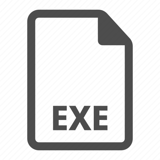 Document, exe, extension, file, format icon - Download on Iconfinder