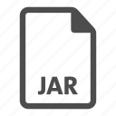document, extension, file, format, jar