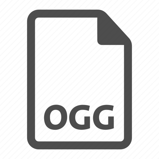 Document, extension, file, format, ogg icon - Download on Iconfinder