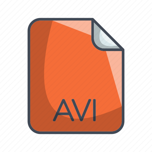 Avi, video file format, extension, file icon - Download on Iconfinder
