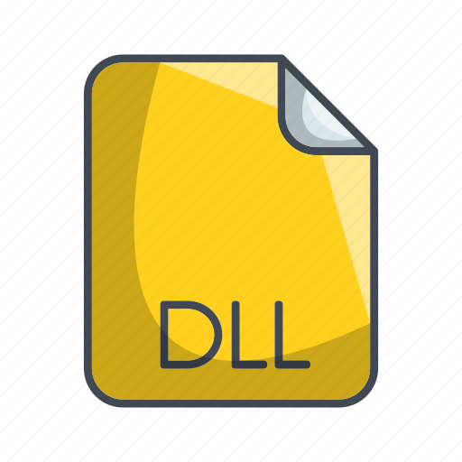 Dll, system file format, extension, file icon - Download on Iconfinder