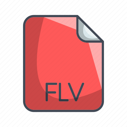 Flv, video file format, extension, file icon - Download on Iconfinder