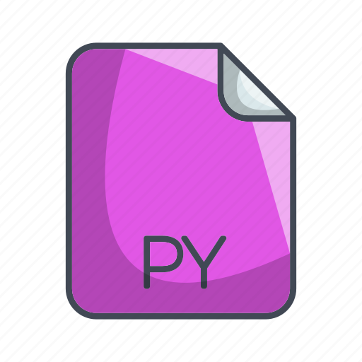 Code file format, py, extension, file icon - Download on Iconfinder