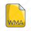 archive file format, wma, extension, file 