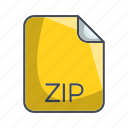 archive file format, zip, extension, file