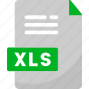 doc, xls, format, file, document, folder