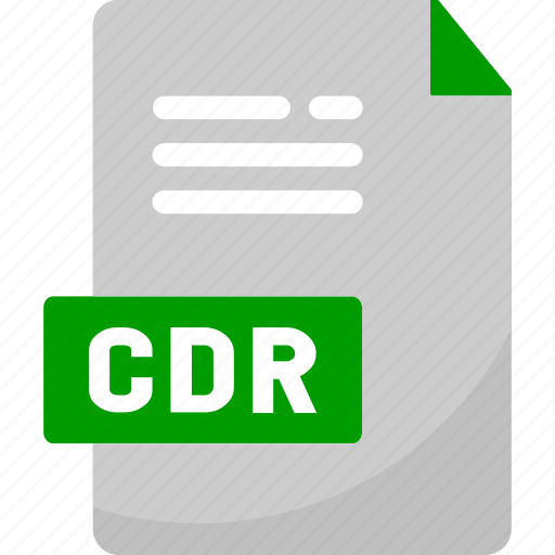 Doc, cdr, folder, file, document, format icon - Download on Iconfinder