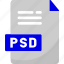 doc, psd, folder, file, document, format 