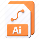 ai, illustrator, vector, eps, format, file, document, extension, adobe