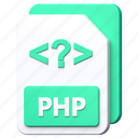 php, format, web, programming, file, extension, document, coding, code