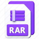 rar, file, type, document, extension, format, archive