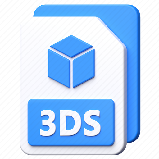 3ds, 3d, file, extension, type, format, document icon - Download on Iconfinder