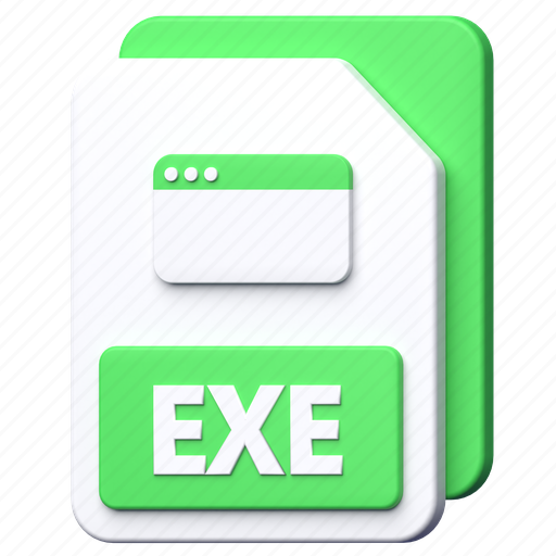 Exe, program, file, application, extension, document, format icon - Download on Iconfinder