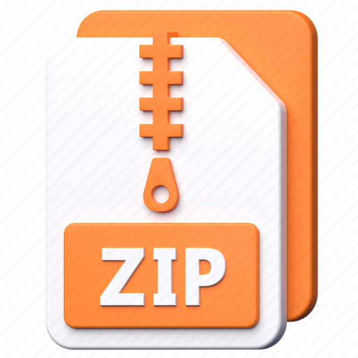 Zip, compressed, compress, archive, rar, file, extension icon - Download on Iconfinder