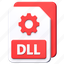 dll, file, format, document, extension, type 