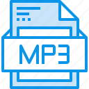 data, document, file, format, mp3, type