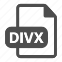 divx, extension, file format, film, media, movie, video