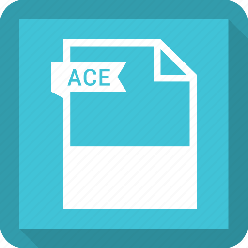Ace, document, extension, format, paper icon - Download on Iconfinder