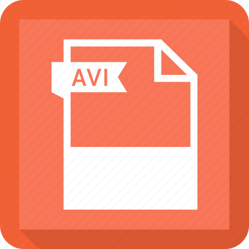 Avi, document, extension, format, paper icon - Download on Iconfinder