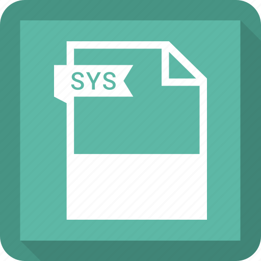 Document, extension, format, paper, sys icon - Download on Iconfinder