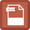 document, extension, format, paper, xlsx