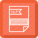 document, extensiom, file, file format, hlp, paper