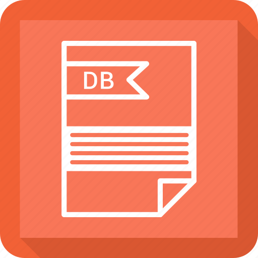 Db, document, extensiom, file, file format, paper icon - Download on Iconfinder