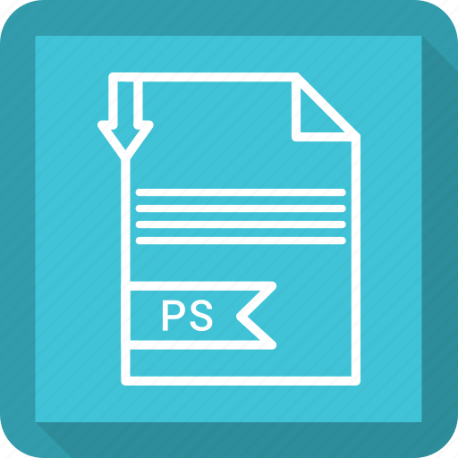 File, format, ps icon - Download on Iconfinder on Iconfinder