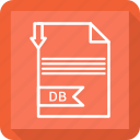 db, document, extensiom, file, file format, paper