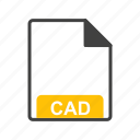 cad, extension, file