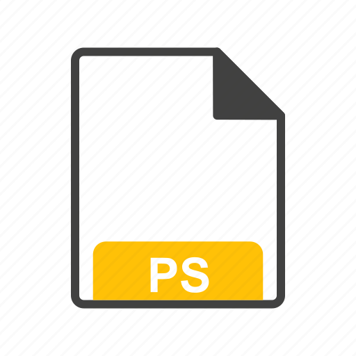 File, file format, ps icon - Download on Iconfinder