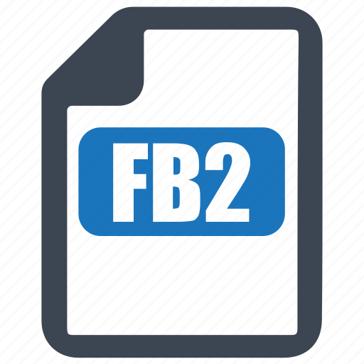 Fb2, file, format icon - Download on Iconfinder