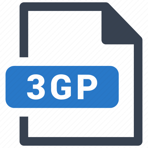 3gp, file, format icon - Download on Iconfinder