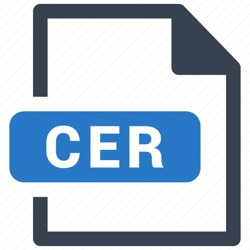 Cer, file, format icon - Download on Iconfinder