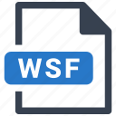 file, format, wsf