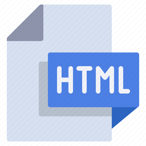 Document, extension, file, file format, format, html icon - Download on Iconfinder