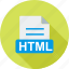 document, extension, file, htm, html, internet, pdf 